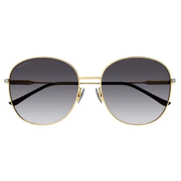 Gucci Luxury Sunglasses | Women's | Gold | Style: GG1416SK-001 - Picture 1 of 8